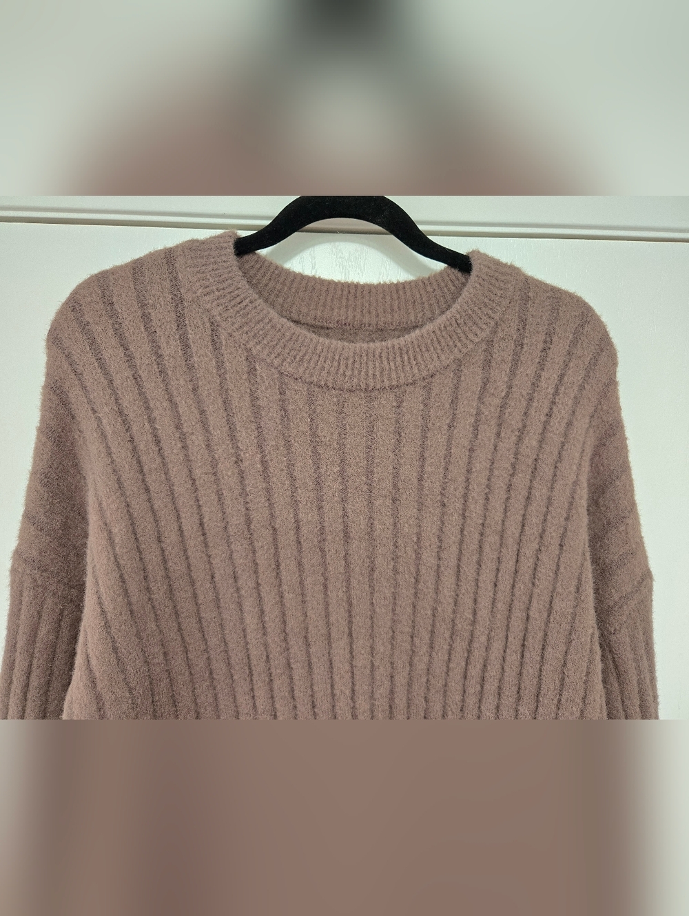 Aerie Buttercream Crew Oversized Sweater - Picture 3 of 8